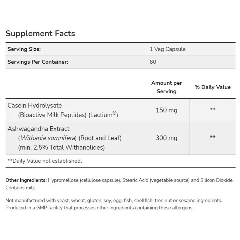 Ashwagandha Stress Relief - 60 vcaps - obrazek 2