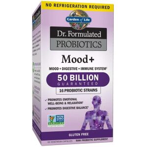 Dr. Formulated Probiotics Mood+ – 60 kapsułek – Nuvalia