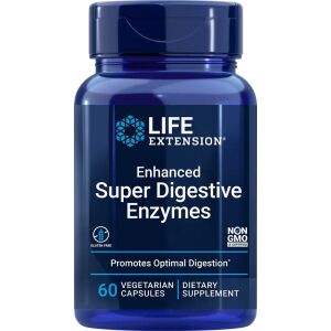 Enhanced Super Digestive Enzymes - 60 vcaps - Nuvalia