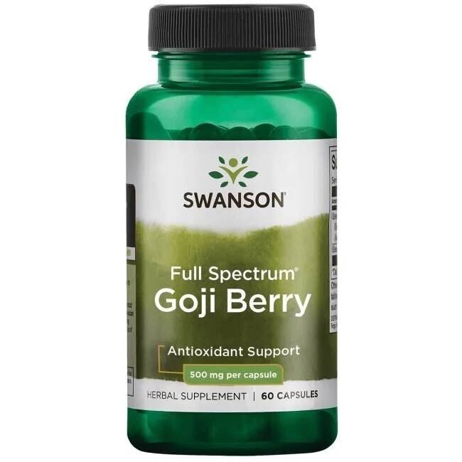 Jagody goji o pełnym spektrum