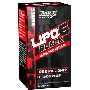 Lipo-6 Black Ultra Concentrate – 60 kapsułek – Nuvalia