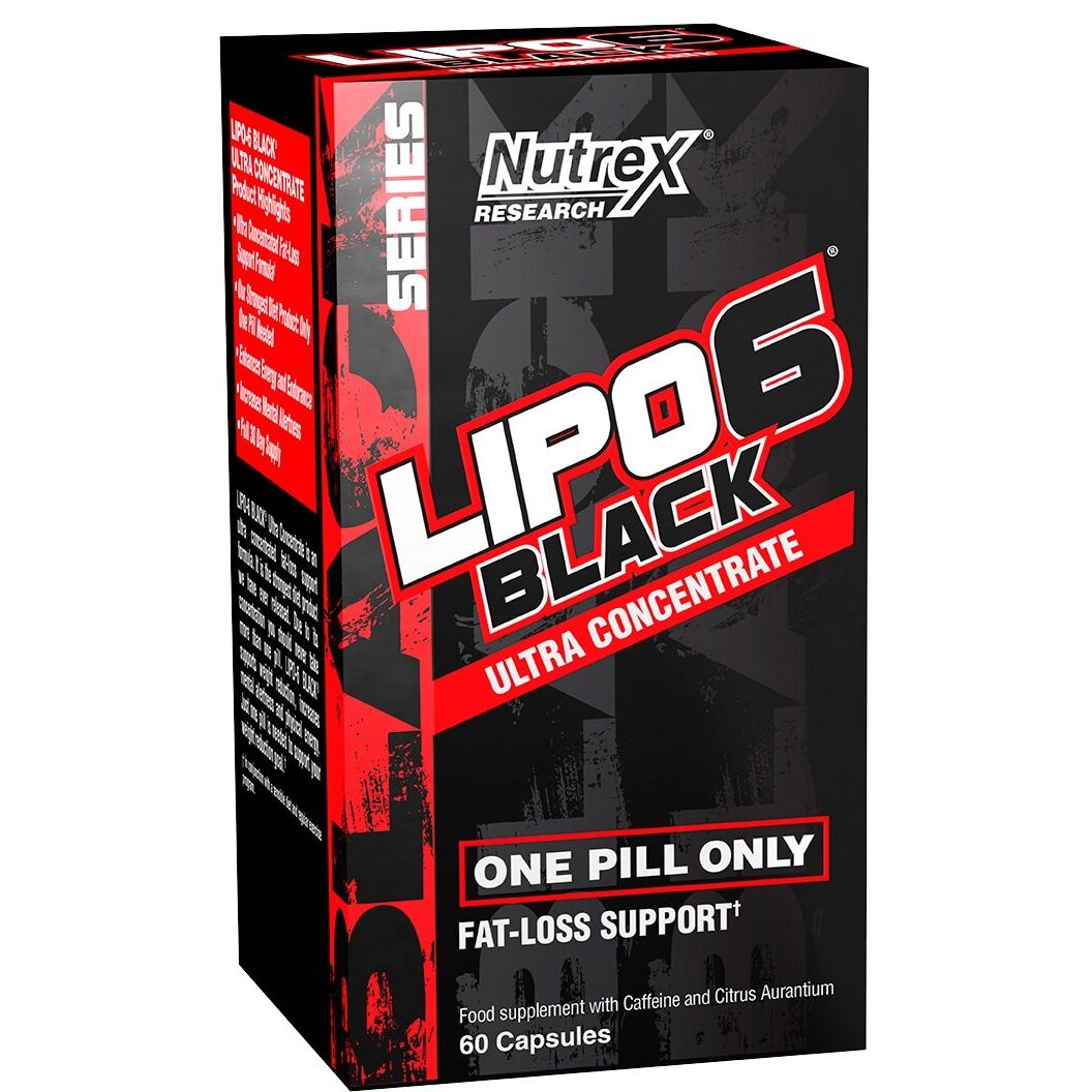Lipo-6 Black Ultra Concentrate – 60 kapsułek – Nuvalia