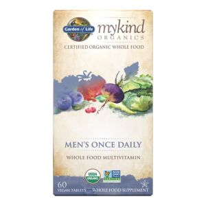 Mykind Men's Once Daily – 60 tabletek wegańskich – Nuvalia