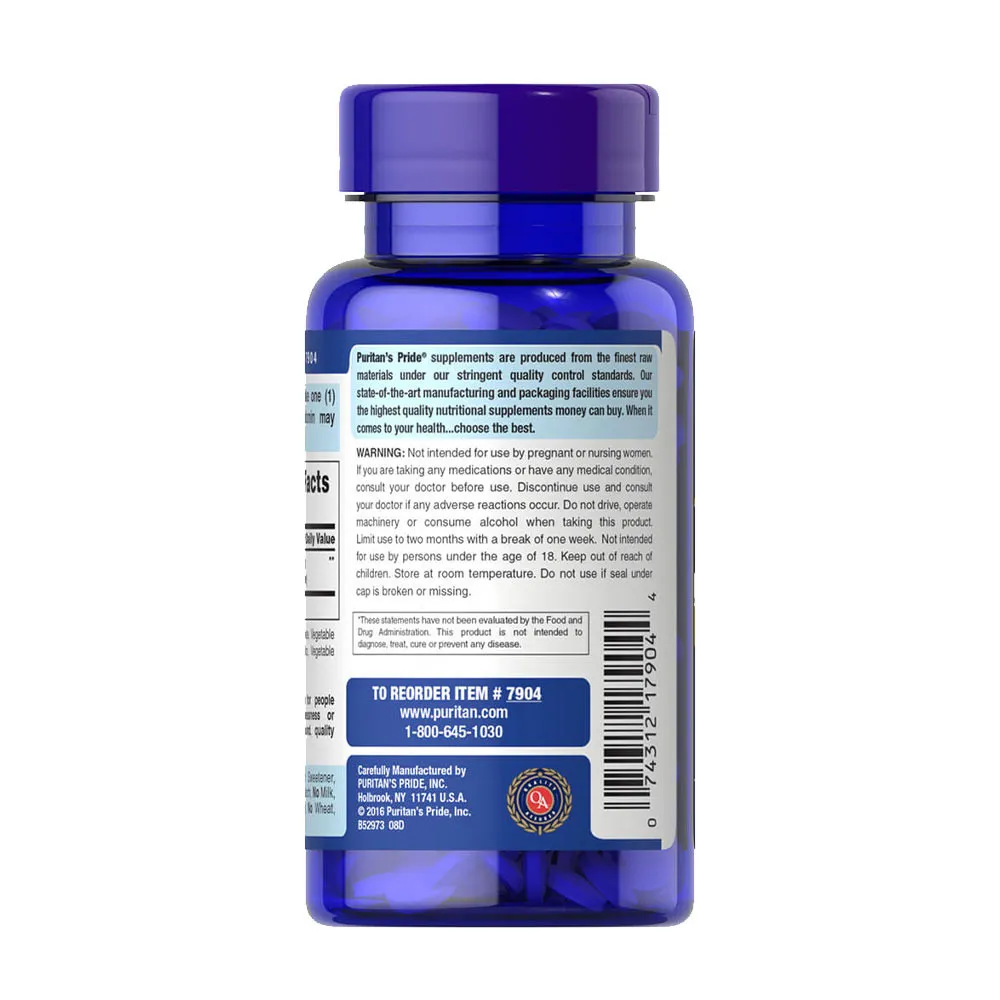 Puritans Pride Melatonin 3 mg (240 Tablets) - obrazek 7