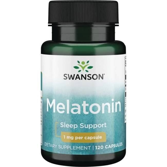 SWANSON Melatonina1mg 120 kaps - Viking Supplements