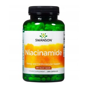 SWANSON Niacyna 250 mg, 250 kapsułek – Nuvalia