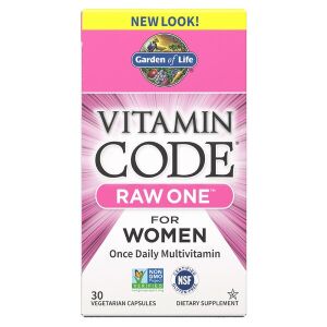Vitamin Code RAW ONE dla kobiet – 30 kapsułek – Nuvalia