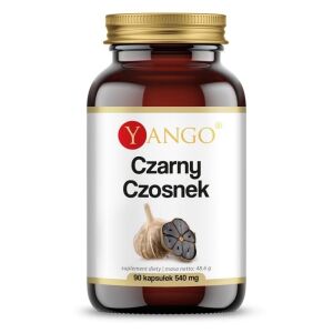YANGO Czarny czosnek – ekstrakt (90 kapsułek) – Nuvalia