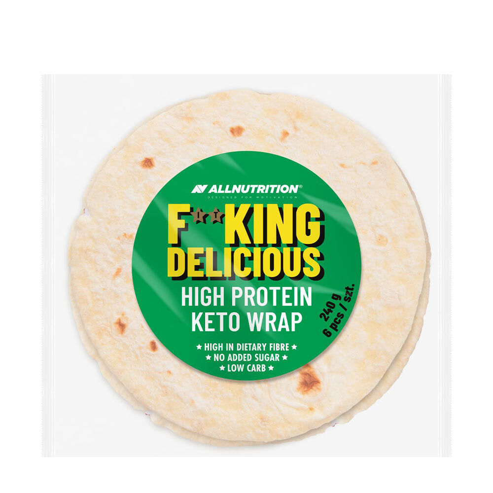 ALLNUTRITION Fitking Pyszna wysokobiałkowa tortilla keto (240 g) – Viking Supplements