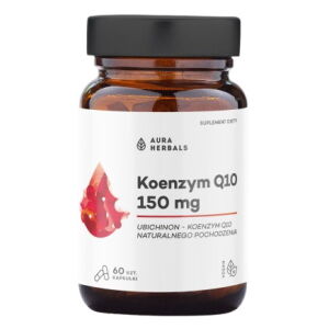 AURA HERBALS Koenzym Q10 150 mg (60 kapsułek) – Viking Supplements