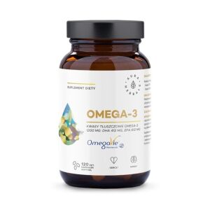 AURA HERBALS Omega-3 1200 mg (120 caps.) - Viking Supplements