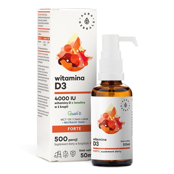 AURA HERBALS Witamina D3