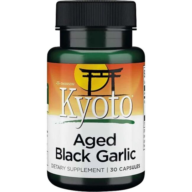 Dojrzewający czarny czosnek – 30 kapsułek – Viking Supplements