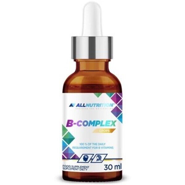 Allnutrition – Krople z kompleksem witamin z grupy B – 30 ml – Viking Supplements