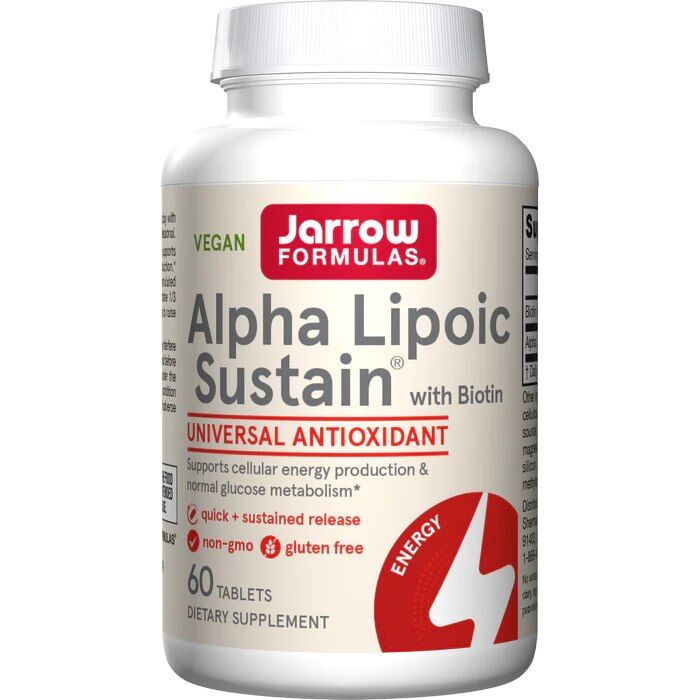 Alpha Lipoic Sustain z biotyną – 120 tabletek – Viking Supplements