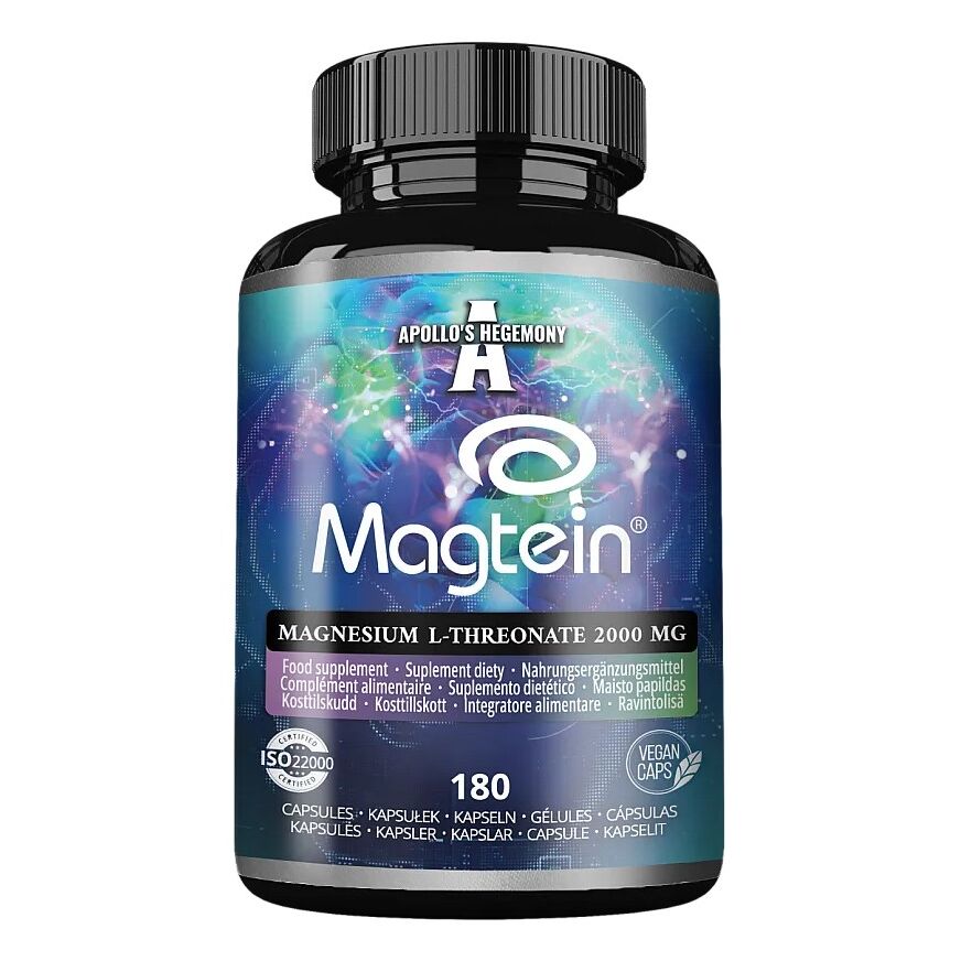 Apollo's Hegemony – L-treonian magnezu Magtein – 180 kapsułek – Viking Supplements