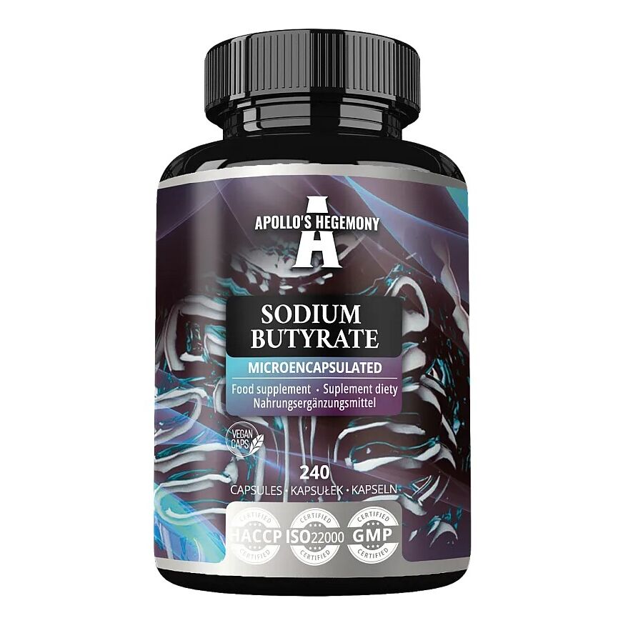 Apollo's Hegemony – mikroenkapsulowany maślan sodu – 240 kapsułek – Viking Supplements