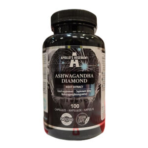 Ashwagandha Diamond – 100 kapsułek (EAN 8721077930107) – Viking Supplements