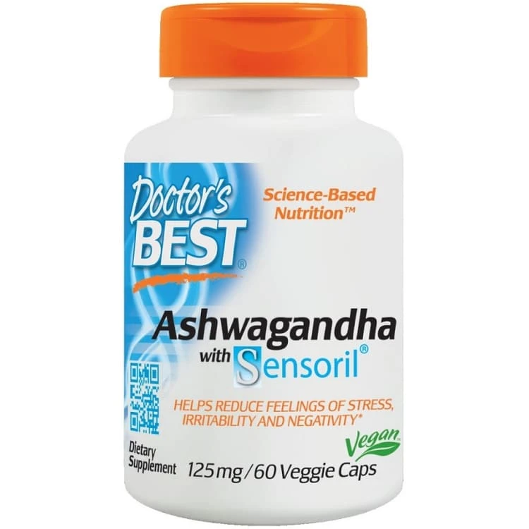 Ashwagandha z dodatkiem Sensoril