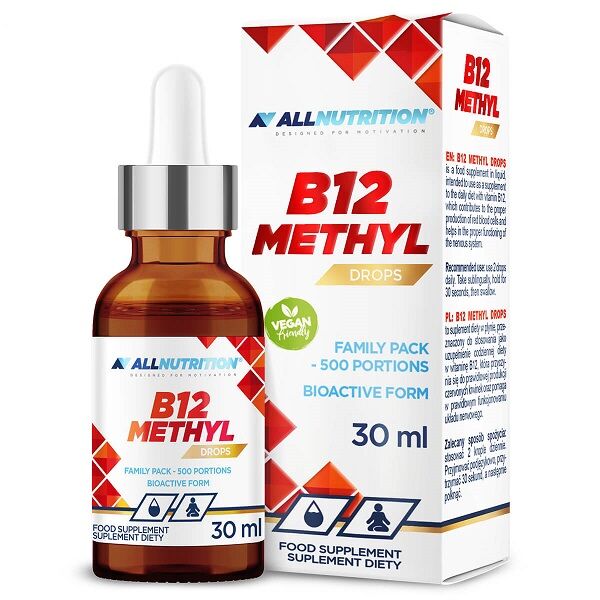 Krople z witaminą B12 w postaci metylowej – 30 ml – Viking Supplements