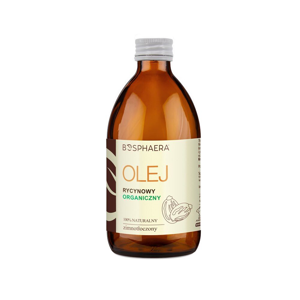 Olej rycynowy ekologiczny BOSPHAERA (500 ml) – Viking Supplements
