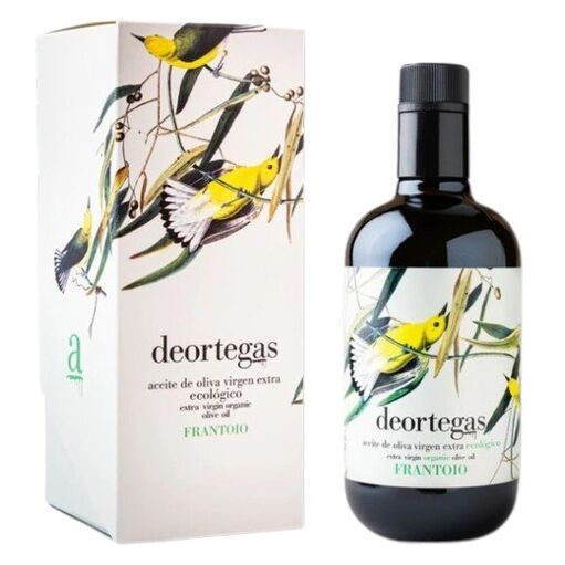 DEORTEGAS Bio oliwa z oliwek Frantoio - nierafinowana (500 ml) - Viking Supplements