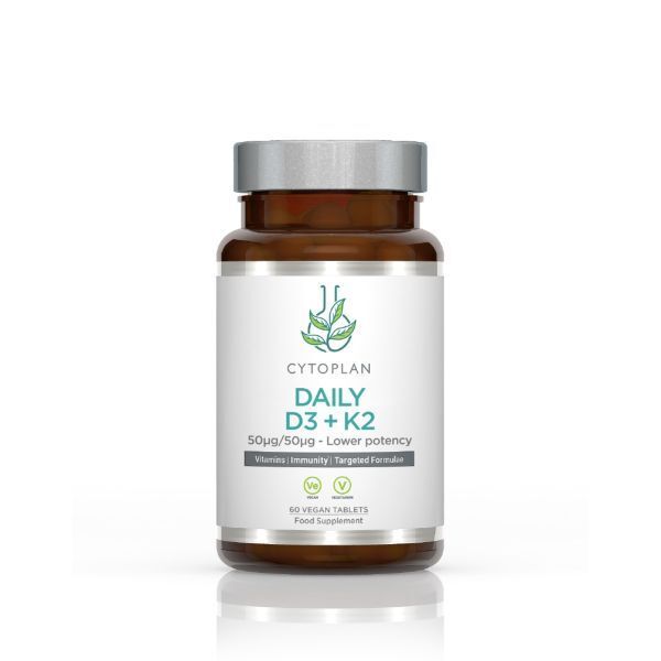 Daily D3 + K2 – 60 tabletek wegańskich – Viking Supplements