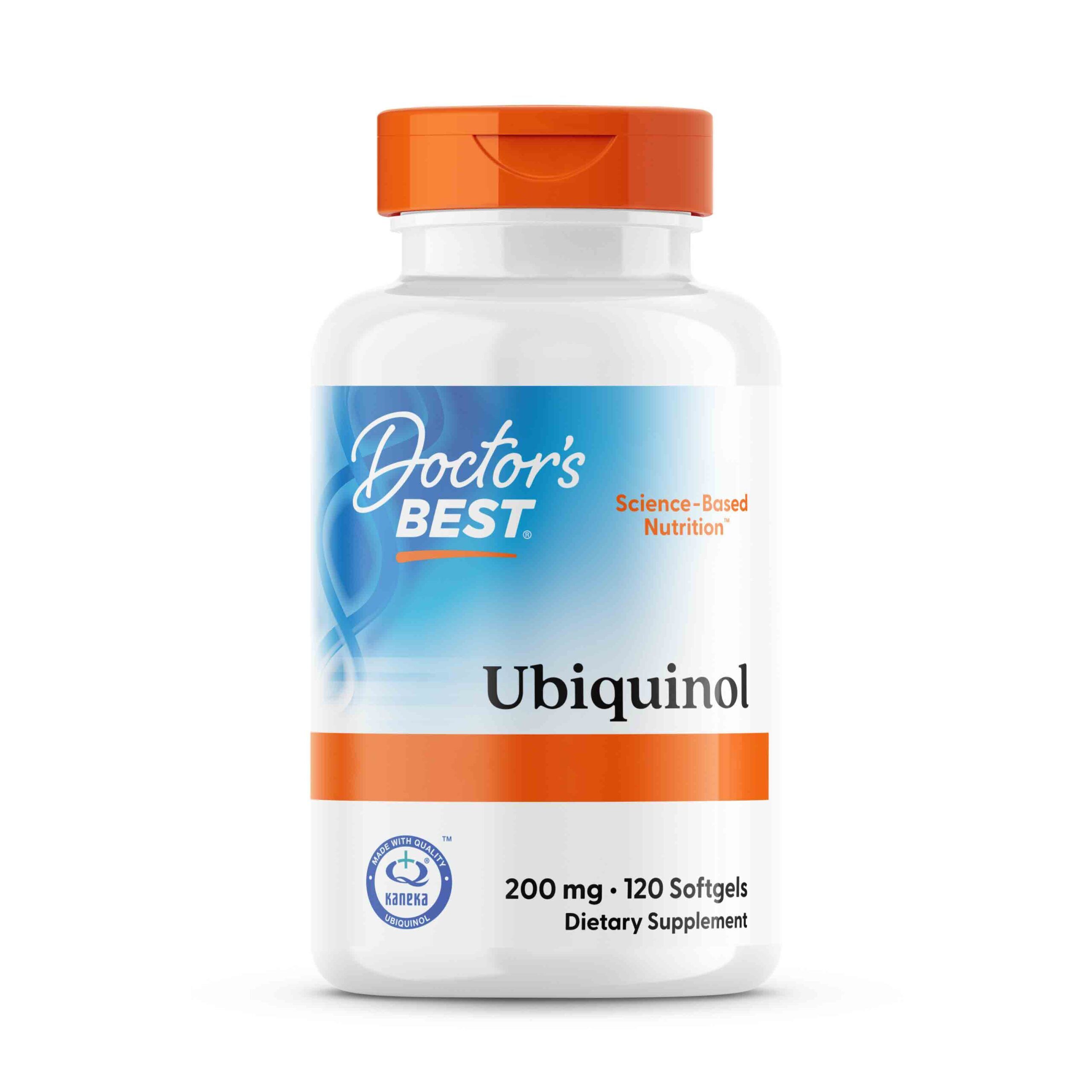 Doctor's Best Ubiquinol z Kaneka 200 mg, 120 kapsułek miękkich – Viking Supplements