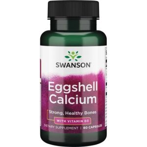 Wapń z skorupek jaj z witaminą D-3 – 60 kapsułek – Viking Supplements