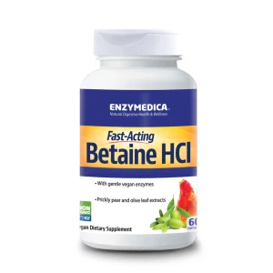 Enzymedica Betaina HCl 600 mg, 60 kapsułek – Viking Supplements