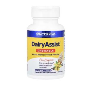 Enzymedica – DairyAssist w tabletkach do żucia