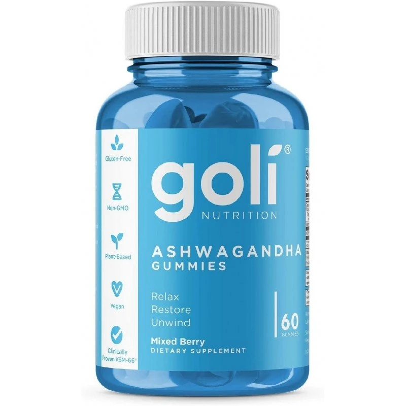 GOLI NUTRITION Żelki z ashwagandhą KSM-66 (60 sztuk) – Viking Supplements