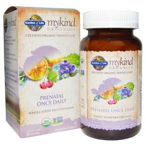 Garden of Life – Mykind Prenatal Once Daily – 90 tabletek – Viking Supplements