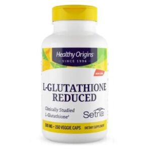 HEALTHY ORIGINS L-glutathione reduced (150 caps) - Nuvalia
