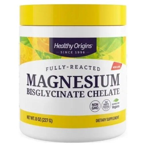 HEALTHY ORIGINS – chelat bisglicynianu magnezu (227 g) – Viking Supplements