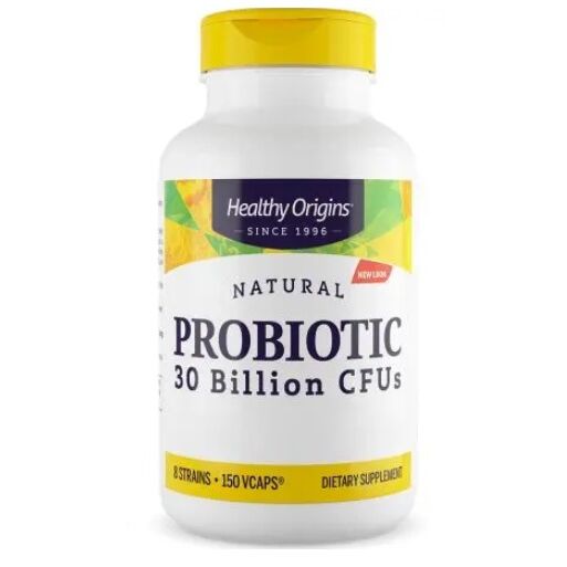 HEALTHY ORIGINS Probiotyk 30 miliardów CFU (150 kapsułek) – Viking Supplements