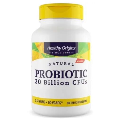 HEALTHY ORIGINS Probiotyk 30 miliardów CFU (60 kapsułek) – Viking Supplements