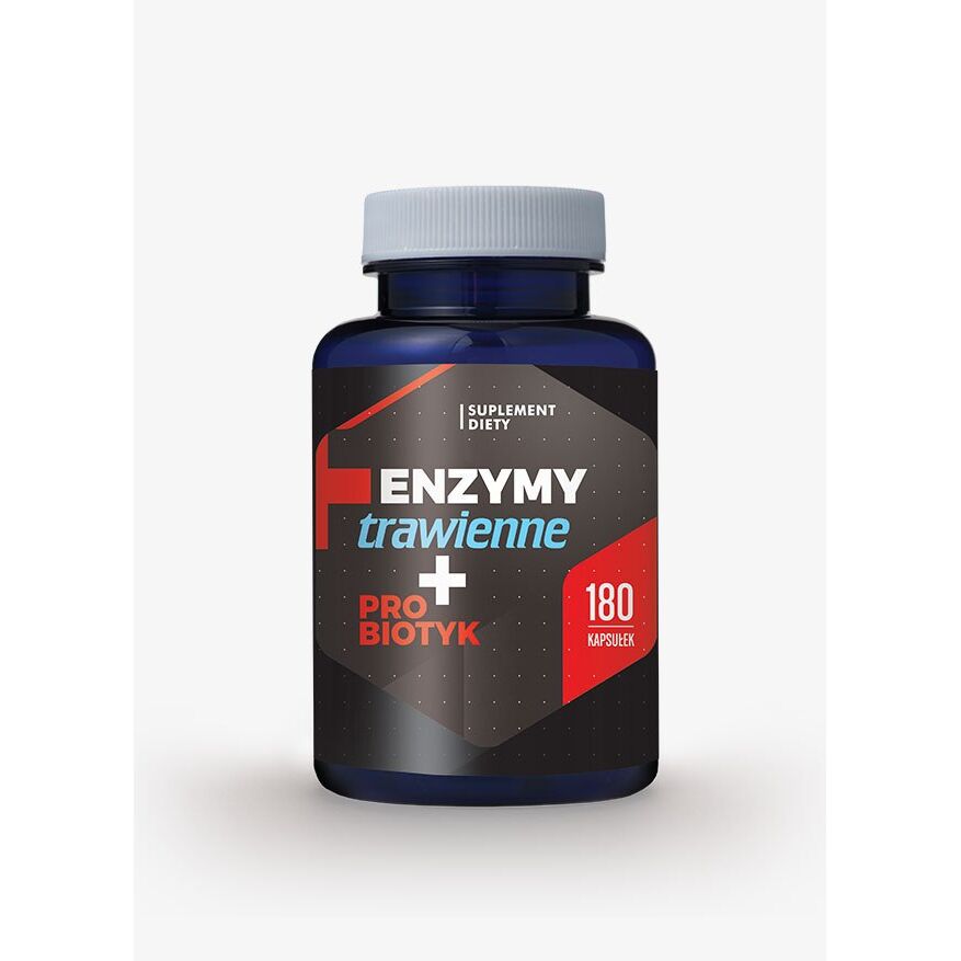 HEPATICA Enzymy trawienne + probiotyki (180 kapsułek) – Viking Supplements