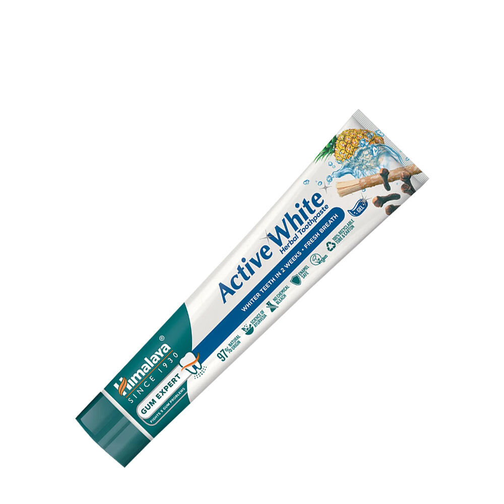 HIMALAYA Active White – ziołowa pasta do zębów – Fresh Gel (75 ml / 2