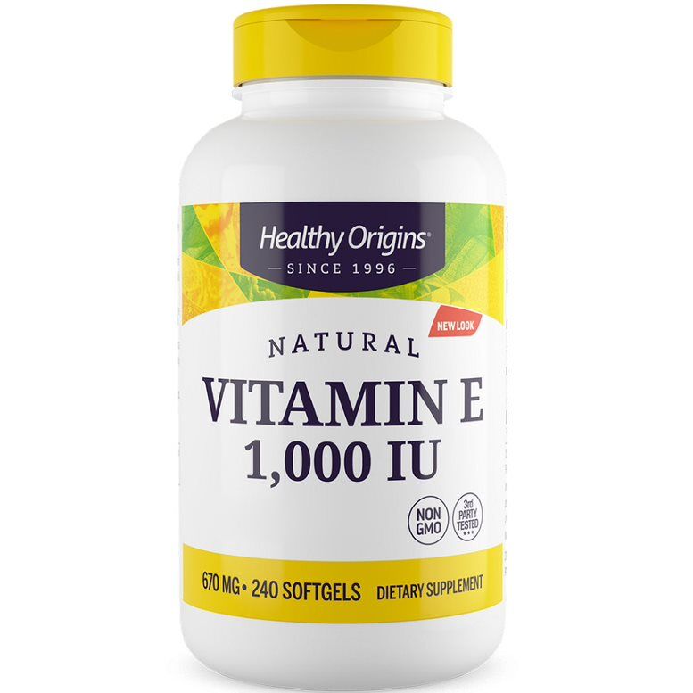 Healthy Origins E-1000 Depot 240 kapsułek miękkich – Viking Supplements