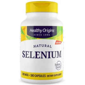 Healthy Origins Seleno Excell – selen 200 mcg, 180 kapsułek – Viking Supplements