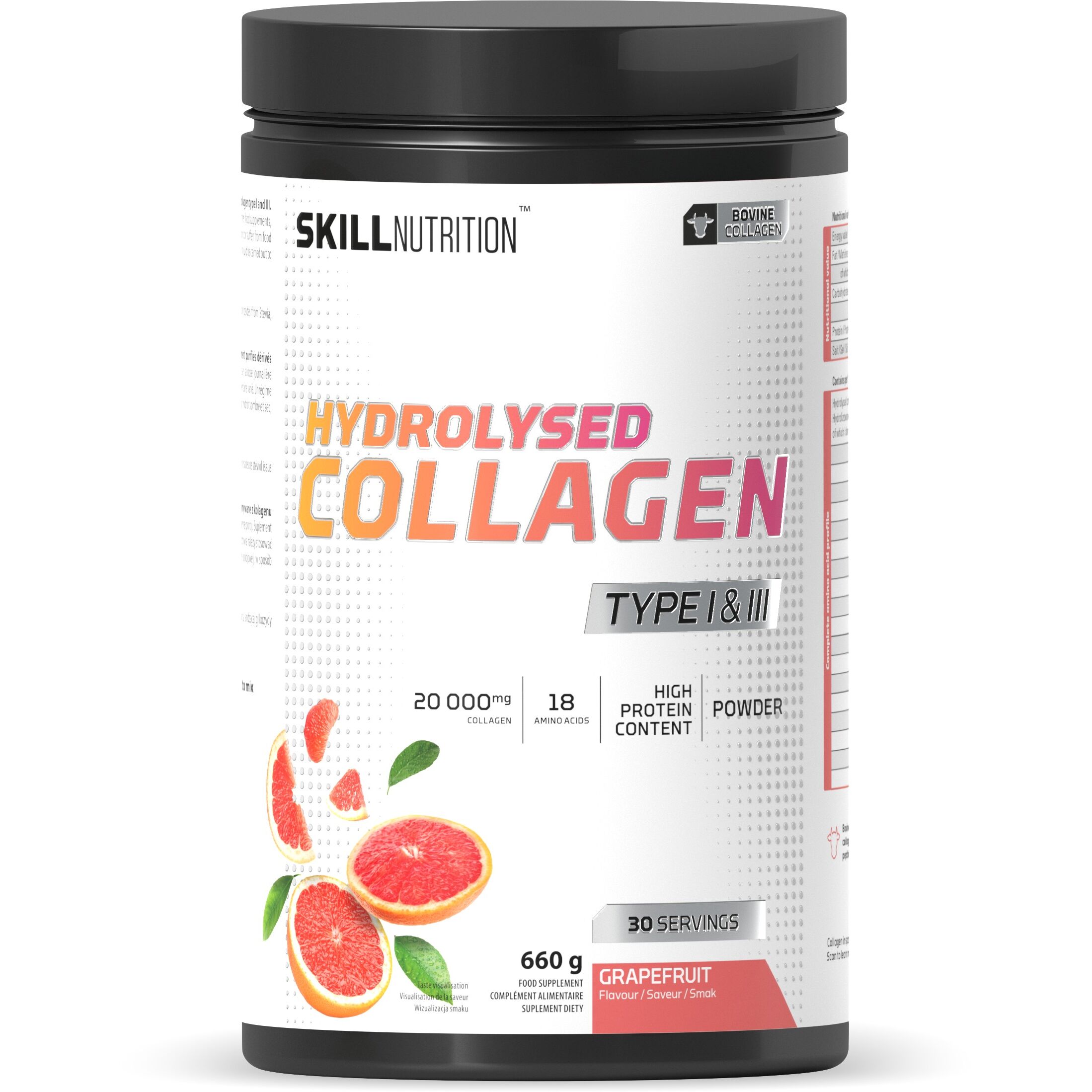 Hydrolizowany kolagen typu I i III
