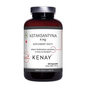 KENAY Astaksantyna 4 mg (300 kapsułek) – Viking Supplements