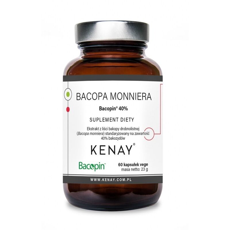 KENAY Bacopa monniera Bacopin 40% (60 caps) - Viking Supplements