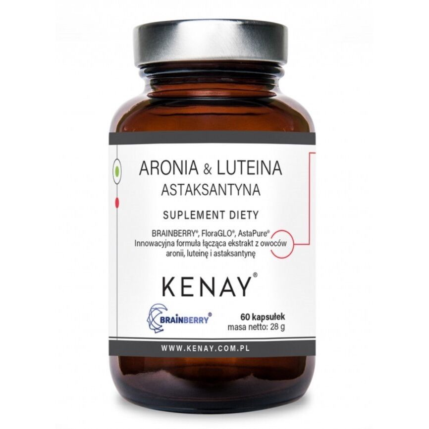 KENAY Aronia i luteina z astaksantyną (60 kapsułek) – Viking Supplements