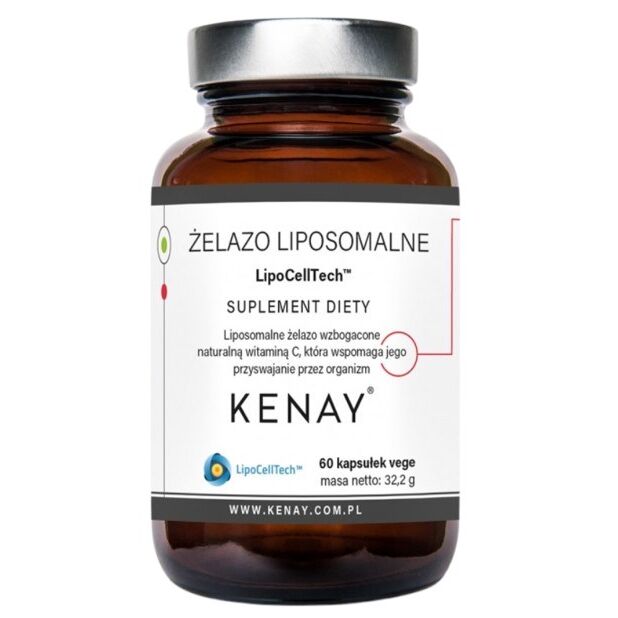 KENAY LipoCellTech™ Żelazo liposomalne (60 kapsułek) - Viking Supplements