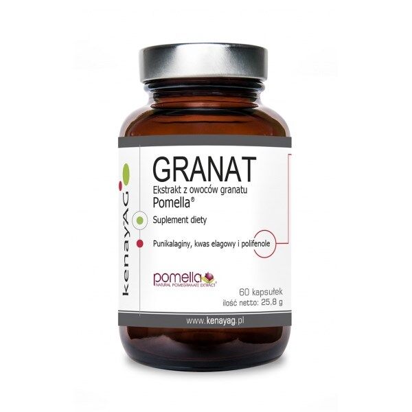 KENAY POMEGRANATE POMELLA – ekstrakt z granatu (60 kapsułek) – Viking Supplements