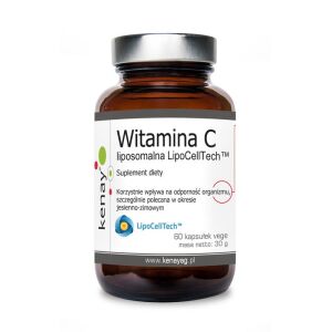 KENAY Vitamin C Liposomal LipoCellTech (60 caps) - Nuvalia