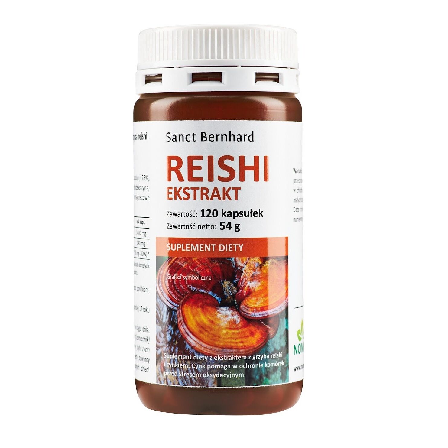 KRAUTERHAUS SANCT BERNHARD Kapsułki z ekstraktem z reishi (120 szt.) – Viking Supplements