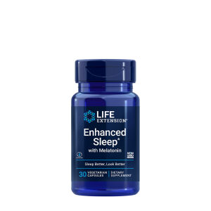 Life Extension – Lepszy sen dzięki melatoninie (30 kapsułek roślinnych) – Viking Supplements